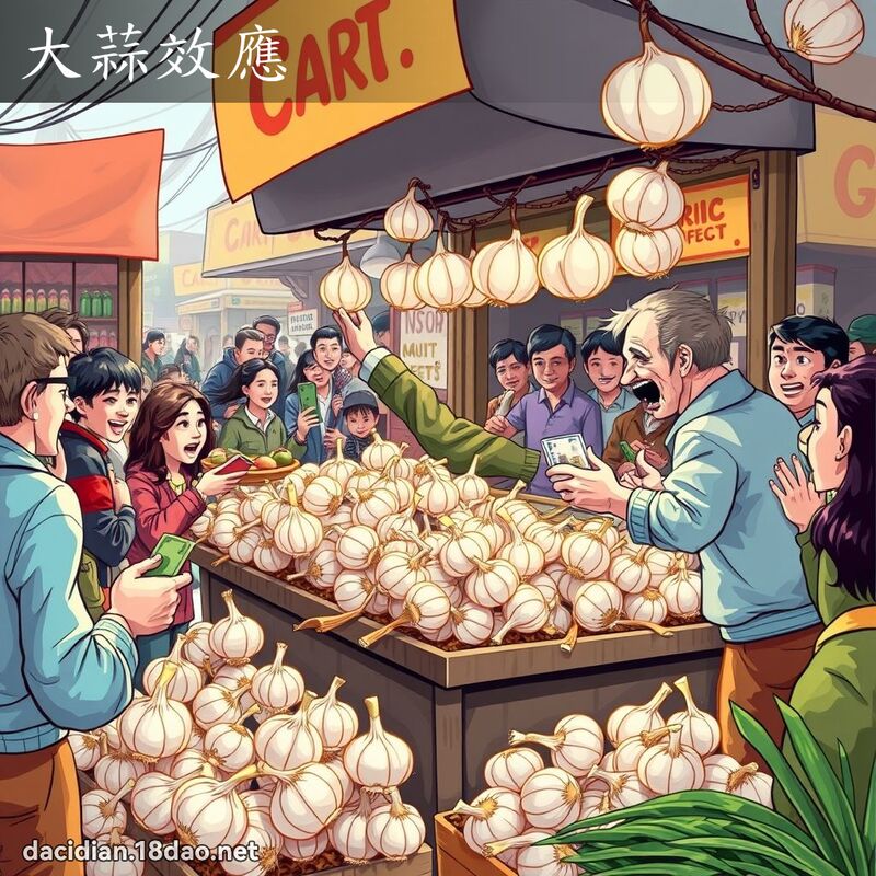 大蒜效應 - 國語大辭典配圖