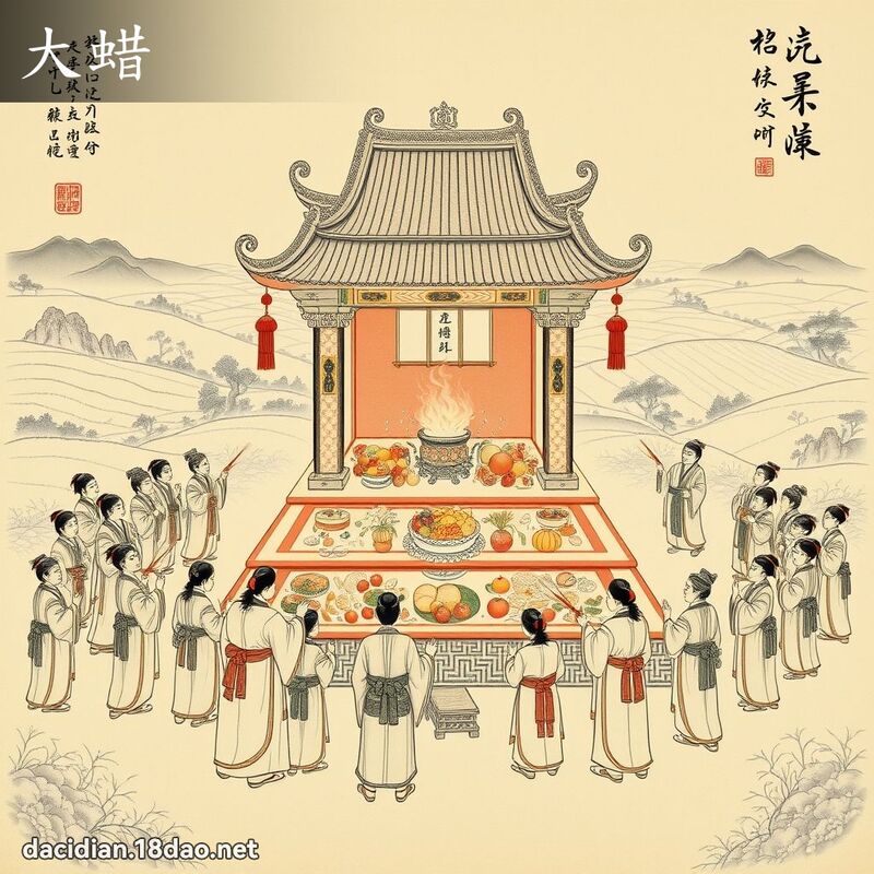 大蜡 - 国语大辞典配图