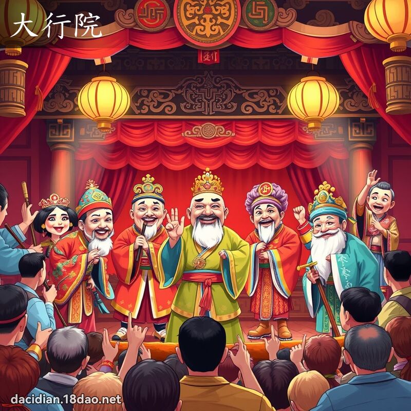 大行院 - 國語大辭典配圖