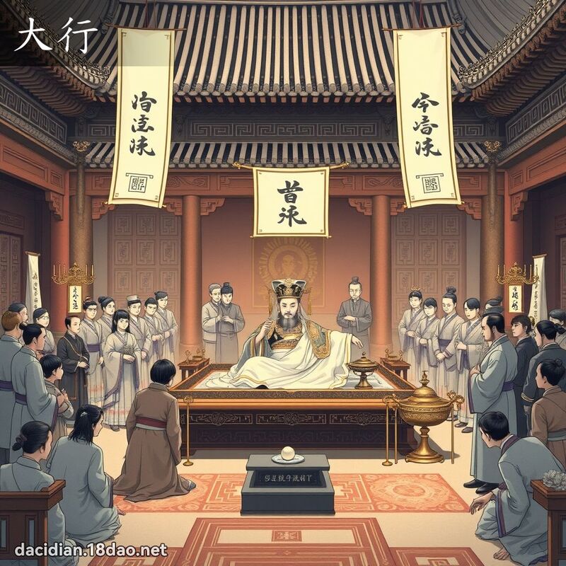 大行 - 國語大辭典配圖