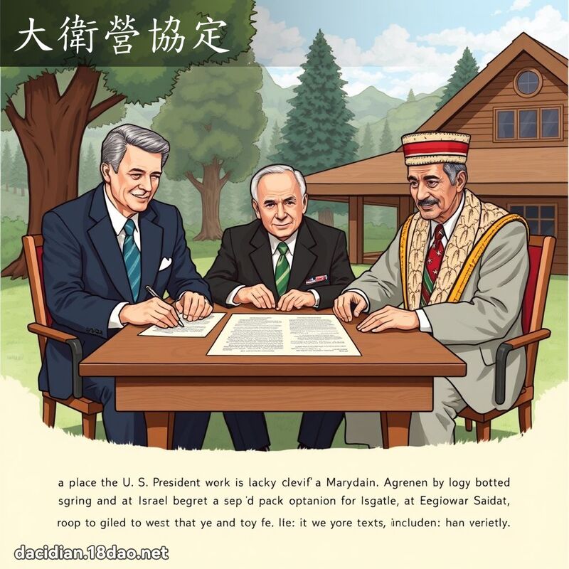 大衛營協定 - 國語大辭典配圖