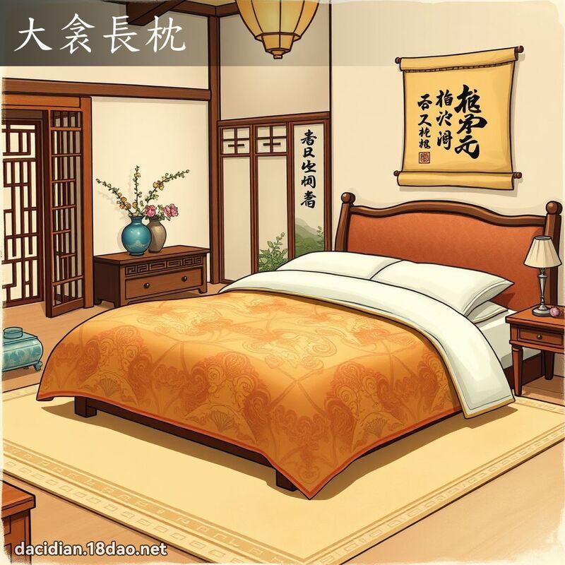 大衾長枕 - 國語大辭典配圖
