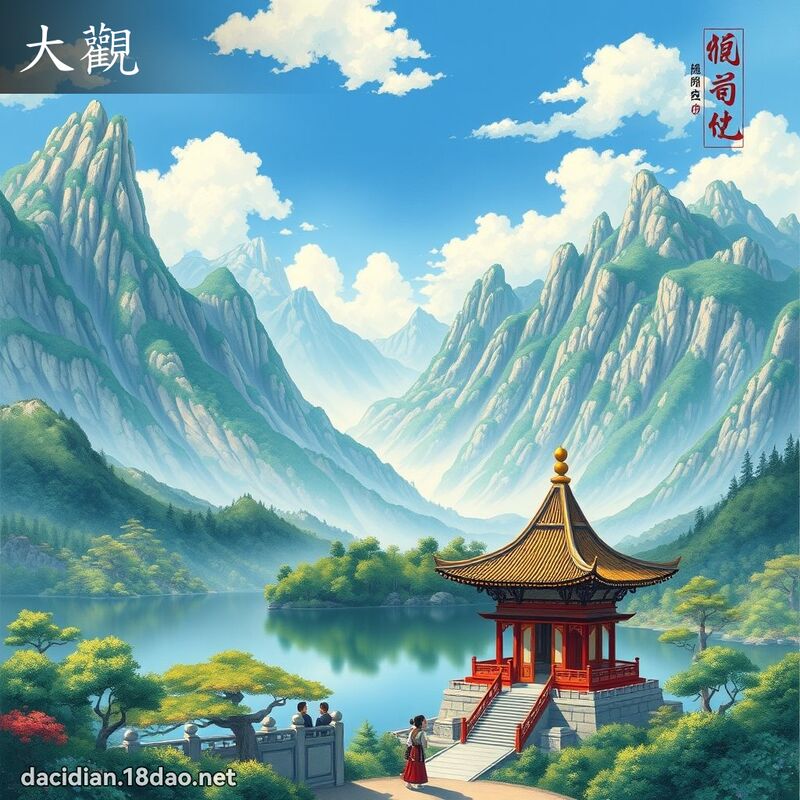 大觀 - 國語大辭典配圖