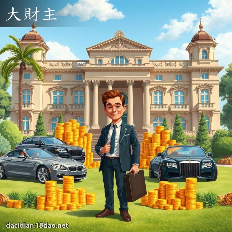 大财主 - 国语大辞典配图