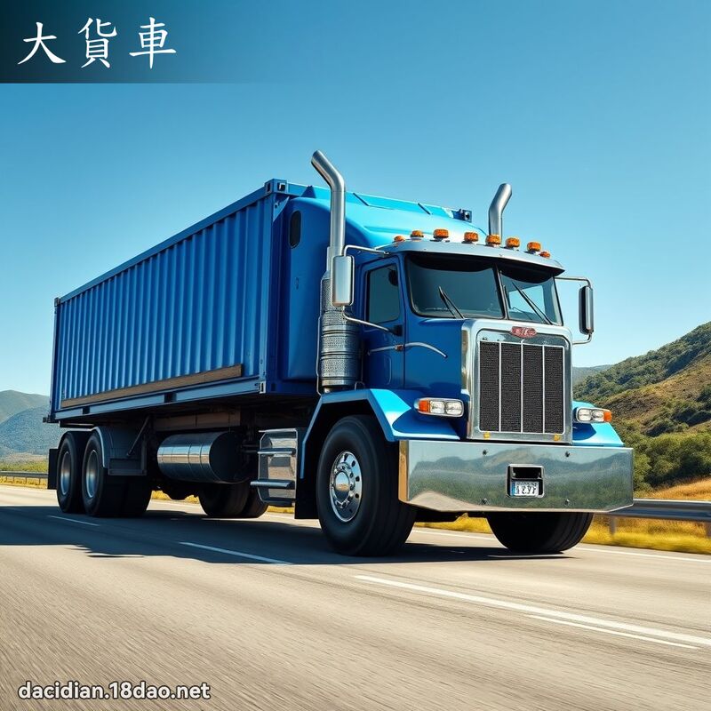 大货车 - 国语大辞典配图