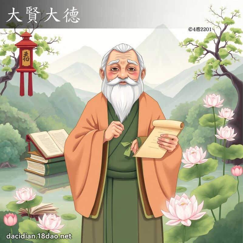 大贤大德 - 国语大辞典配图