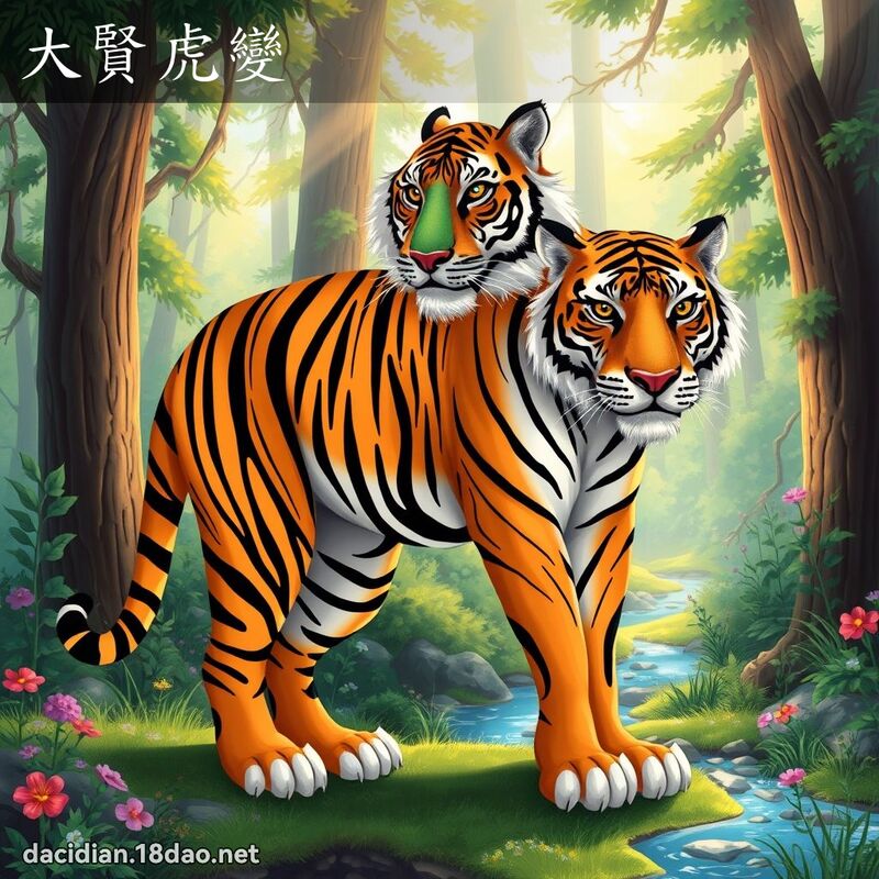 大賢虎變 - 國語大辭典配圖