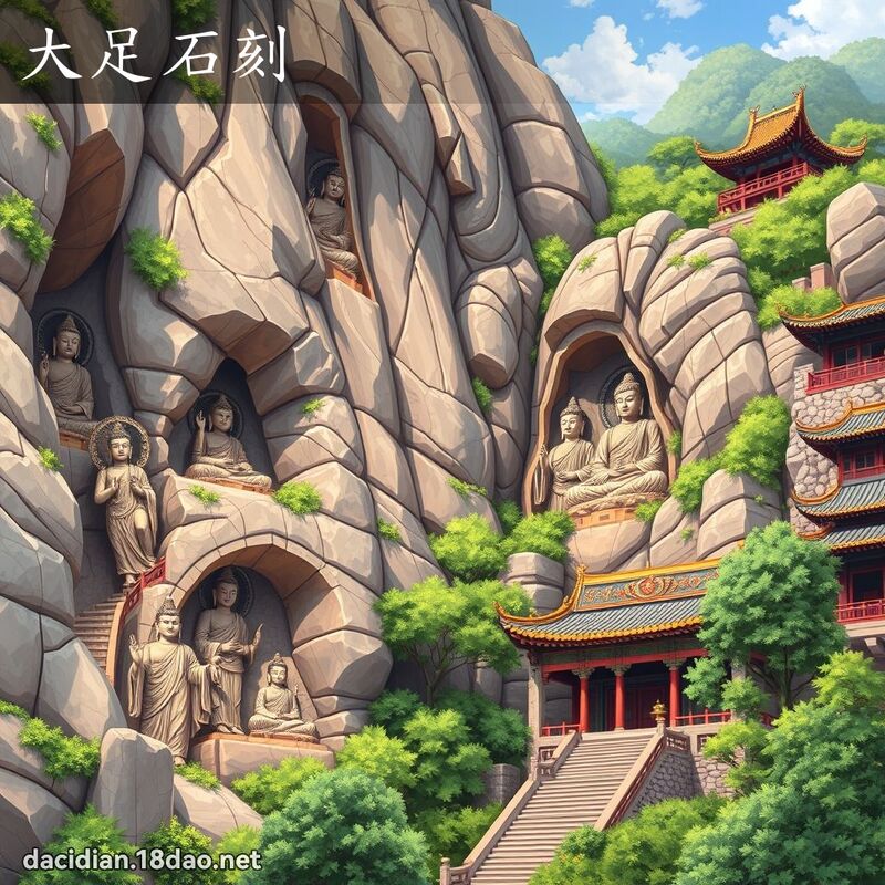 大足石刻 - 国语大辞典配图