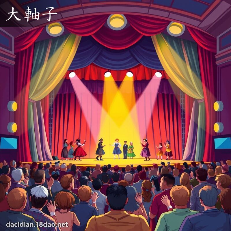 大軸子 - 國語大辭典配圖