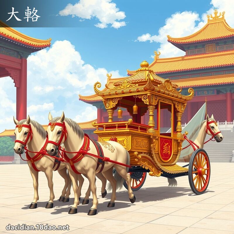 大輅 - 國語大辭典配圖