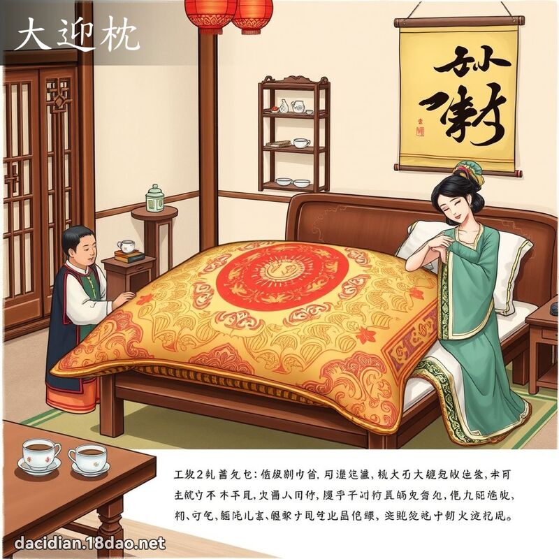 大迎枕 - 國語大辭典配圖