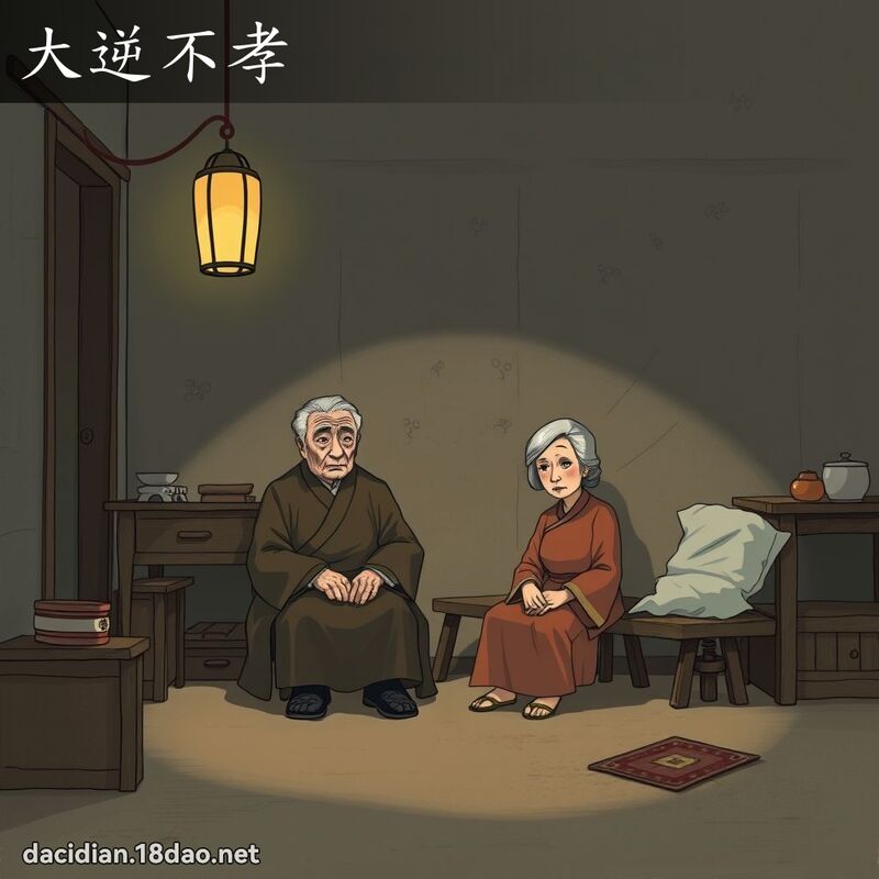 大逆不孝 - 國語大辭典配圖