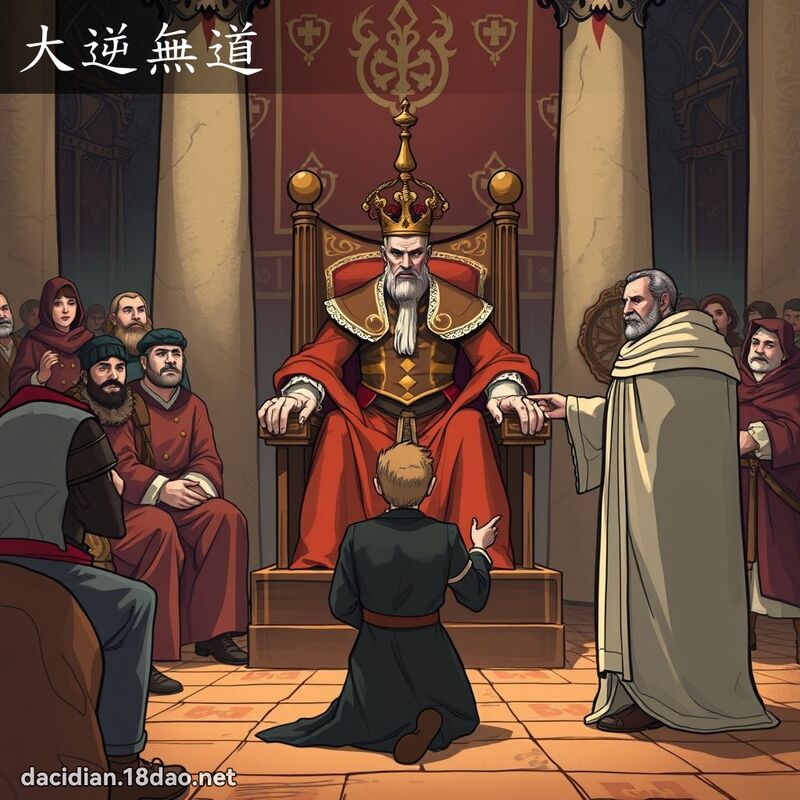 大逆無道 - 國語大辭典配圖