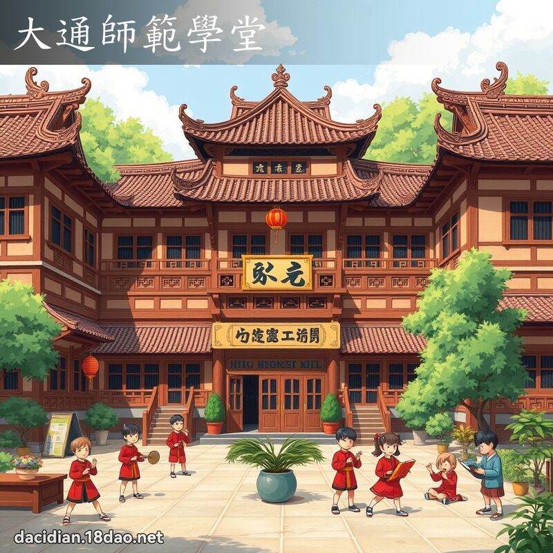 大通师范学堂 - 国语大辞典配图
