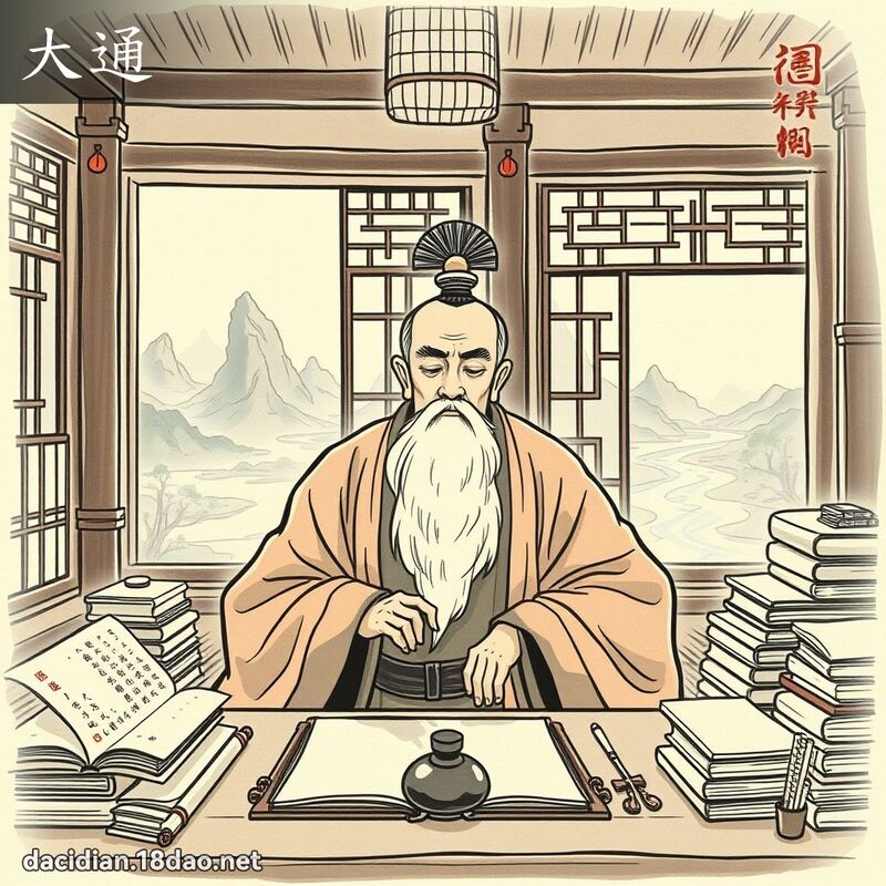 大通 - 国语大辞典配图