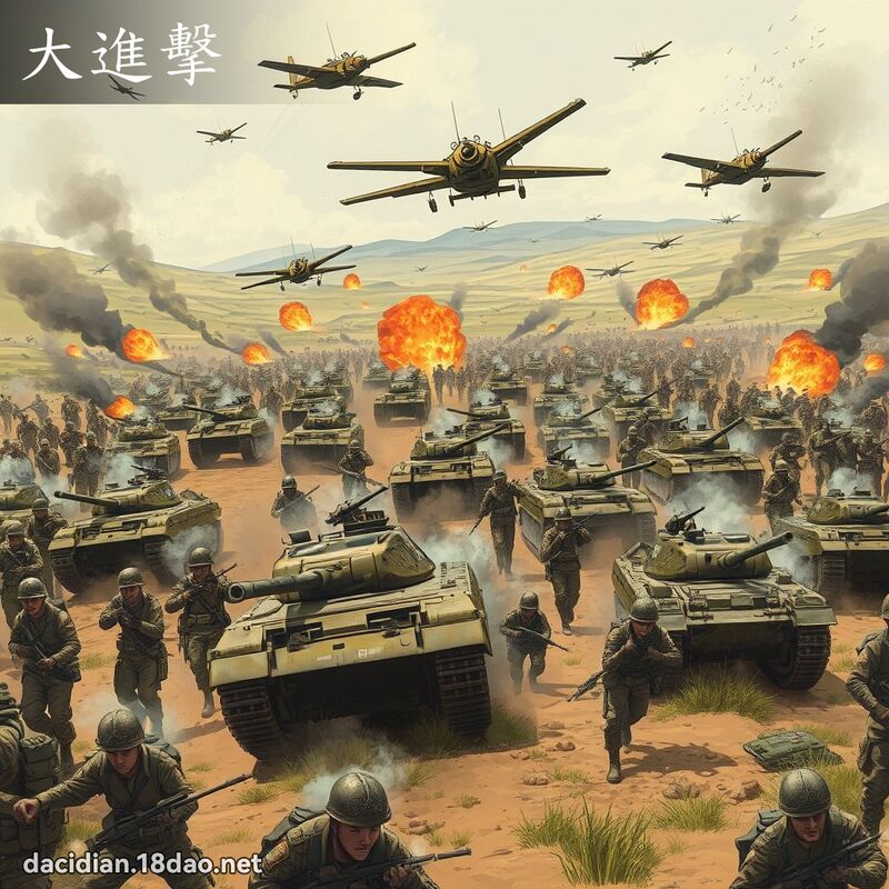 大进击 - 国语大辞典配图