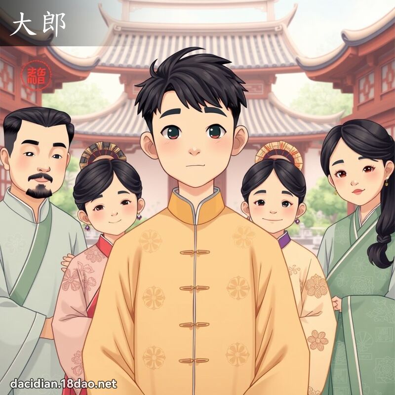 大郎 - 國語大辭典配圖