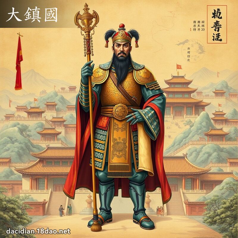大鎮國 - 國語大辭典配圖