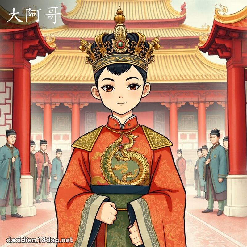 大阿哥 - 国语大辞典配图
