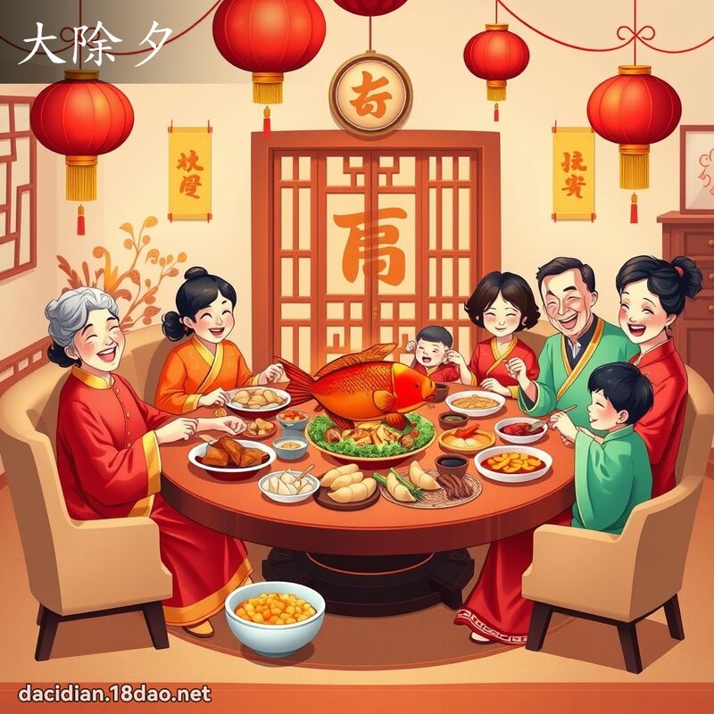 大除夕 - 國語大辭典配圖