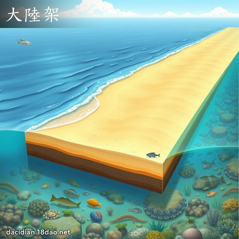 大陆架 - 国语大辞典配图