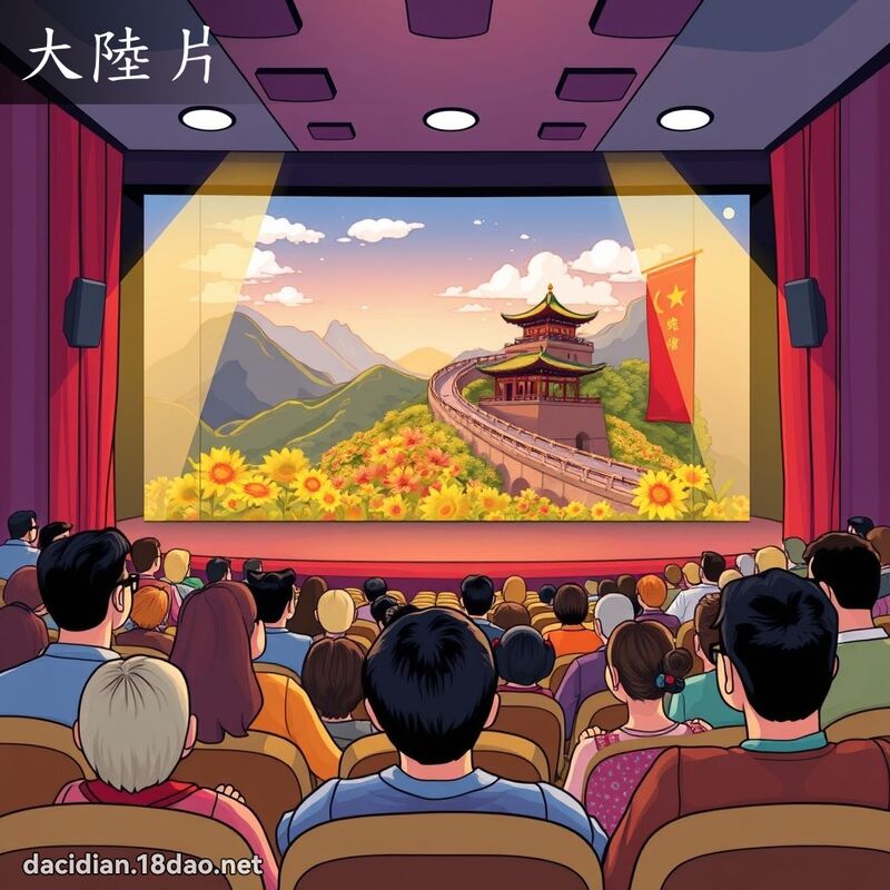大陆片 - 国语大辞典配图