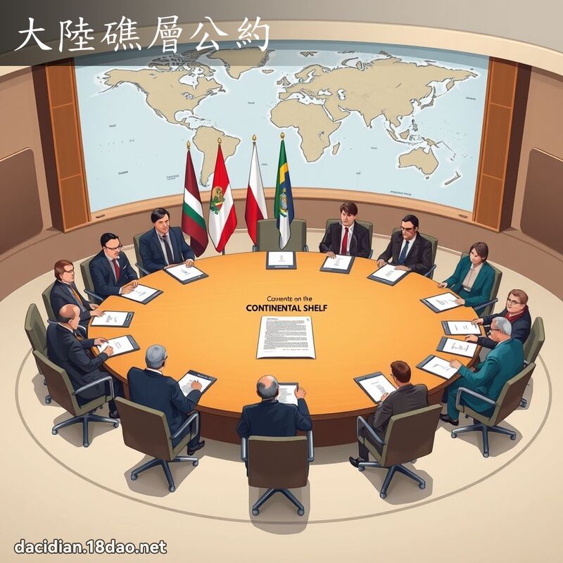 大陆礁层公约 - 国语大辞典配图