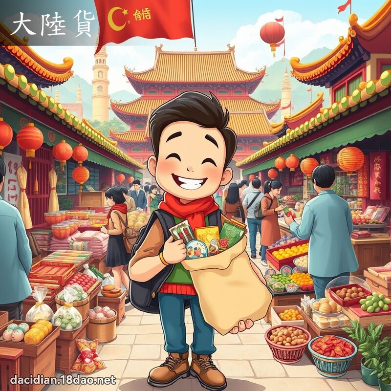 大陆货 - 国语大辞典配图