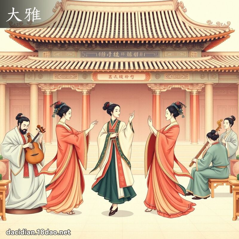 大雅 - 国语大辞典配图