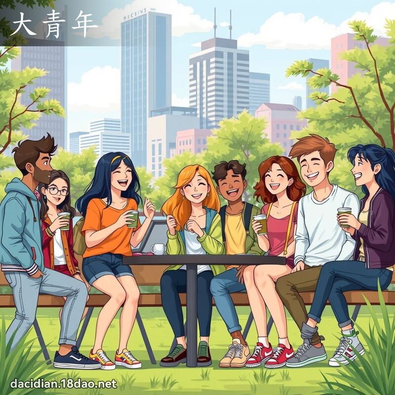 大青年 - 国语大辞典配图
