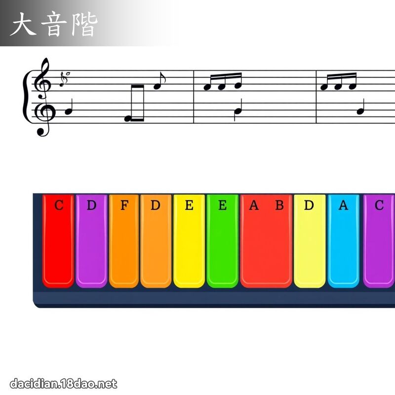 大音阶 - 国语大辞典配图