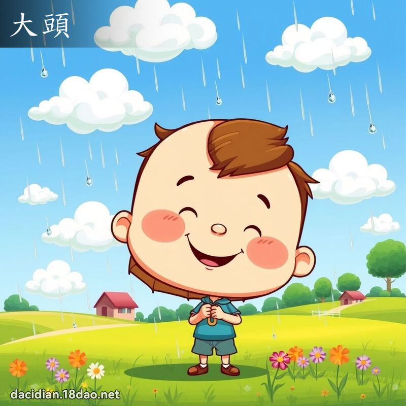 大头 - 国语大辞典配图