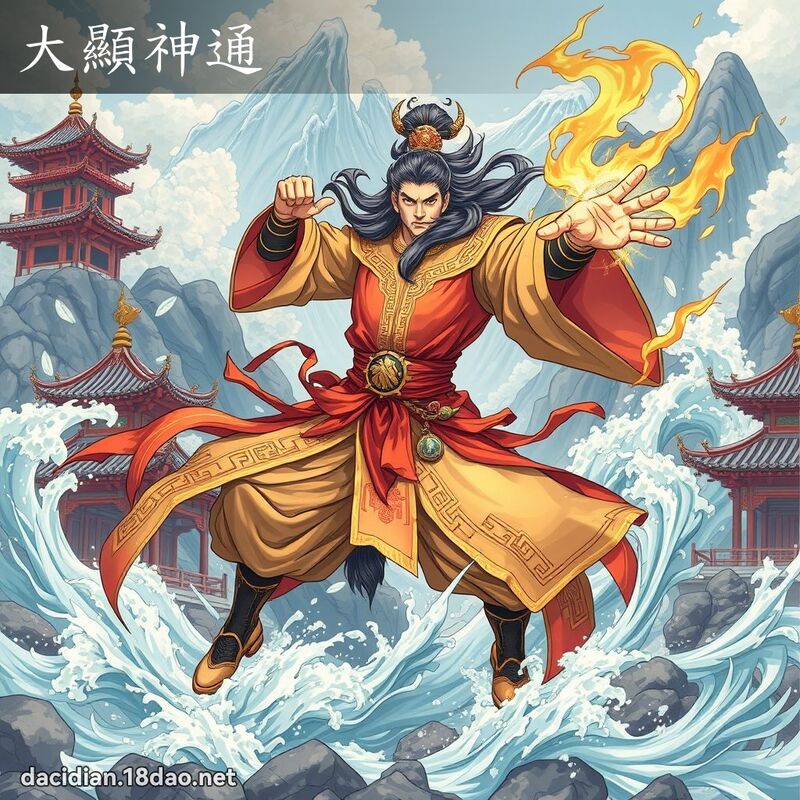 大顯神通 - 國語大辭典配圖