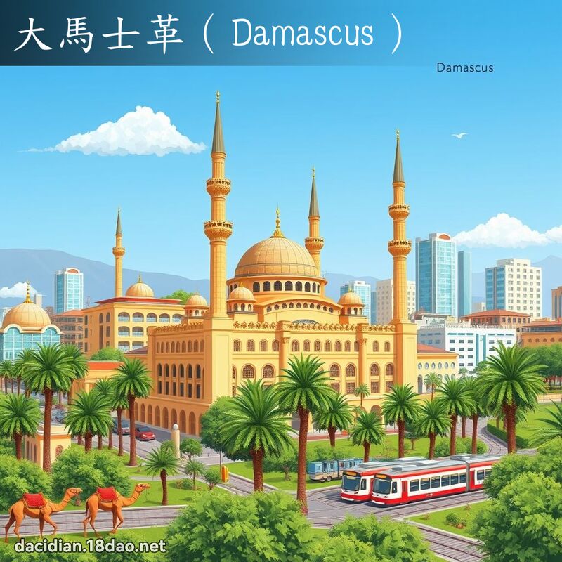 大馬士革（Damascus） - 國語大辭典配圖
