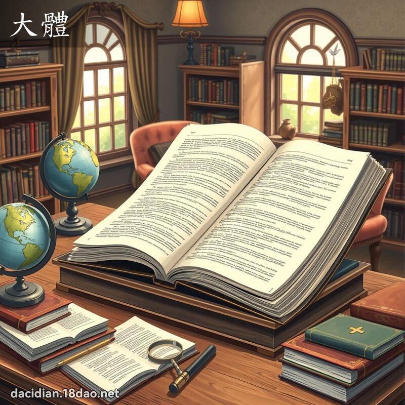 大体 - 国语大辞典配图