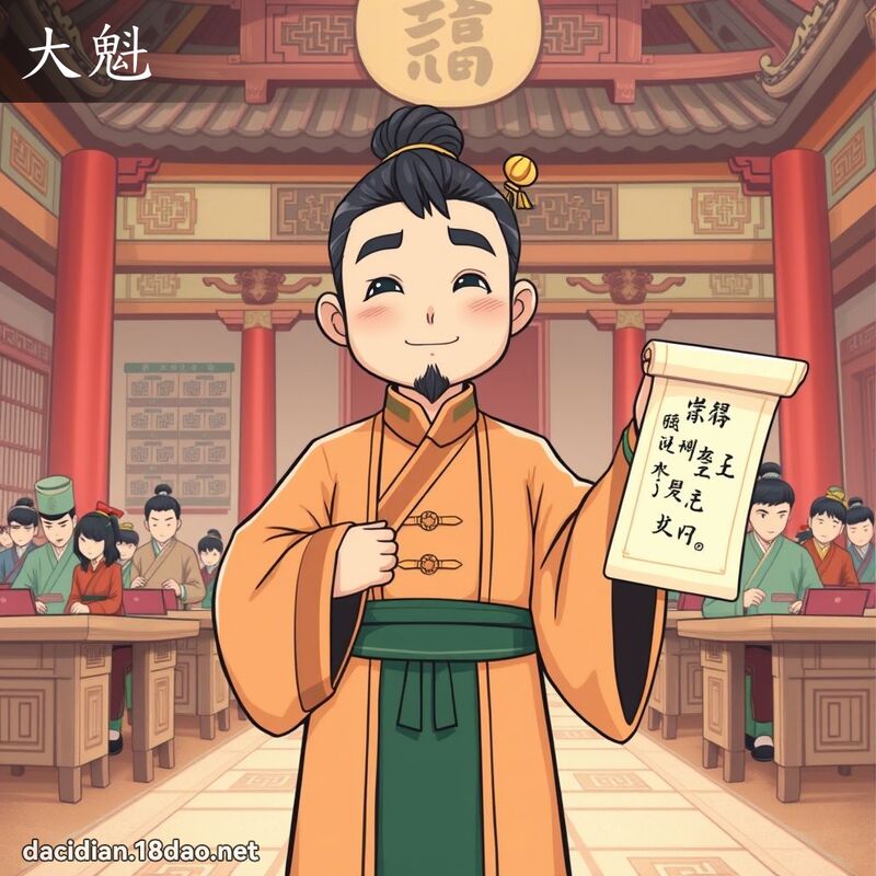 大魁 - 国语大辞典配图