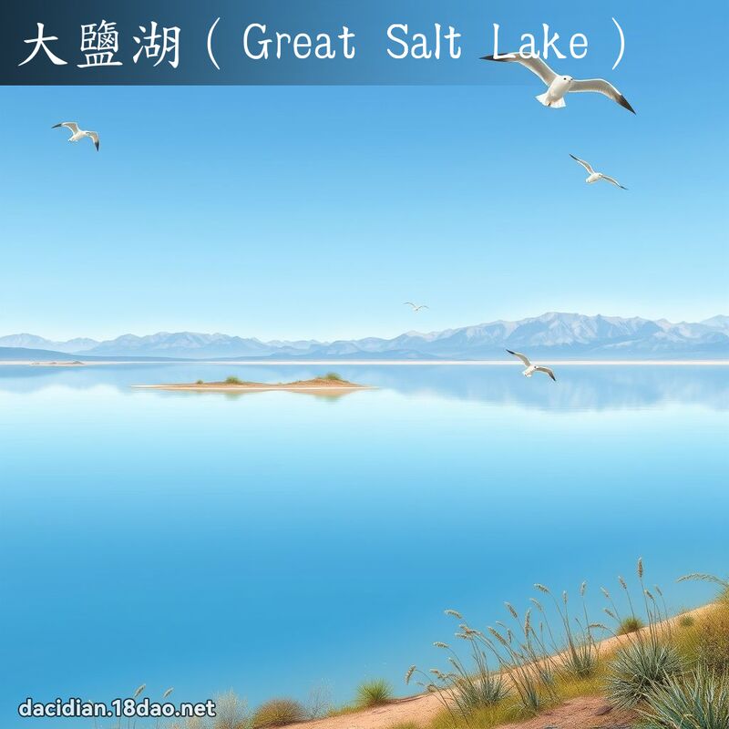 大盐湖（Great Salt Lake） - 国语大辞典配图