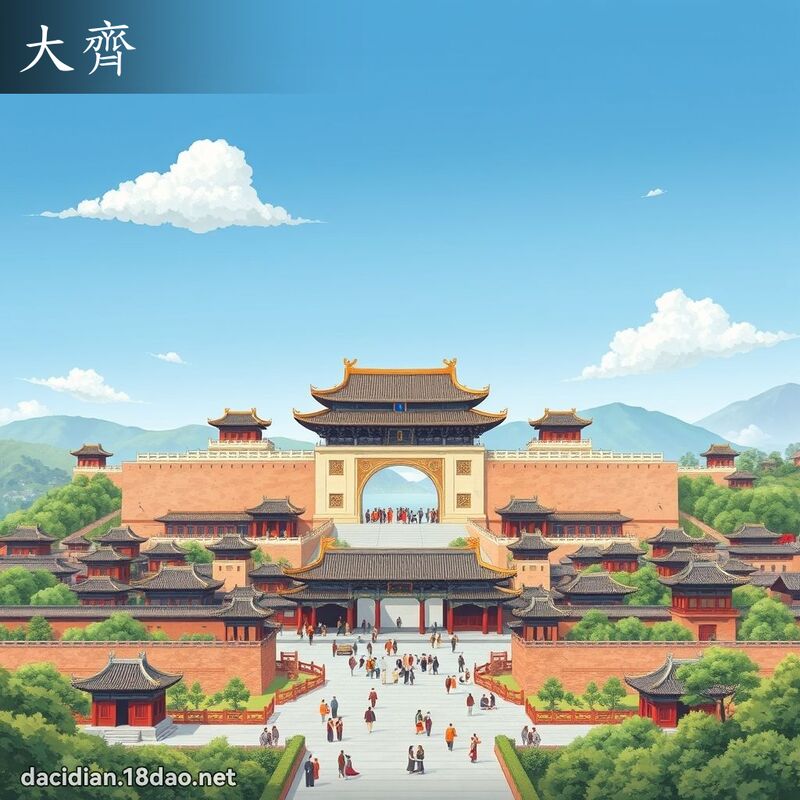 大齐 - 国语大辞典配图