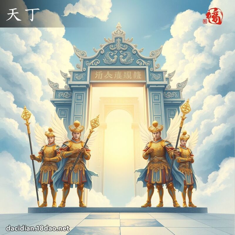 天丁 - 国语大辞典配图