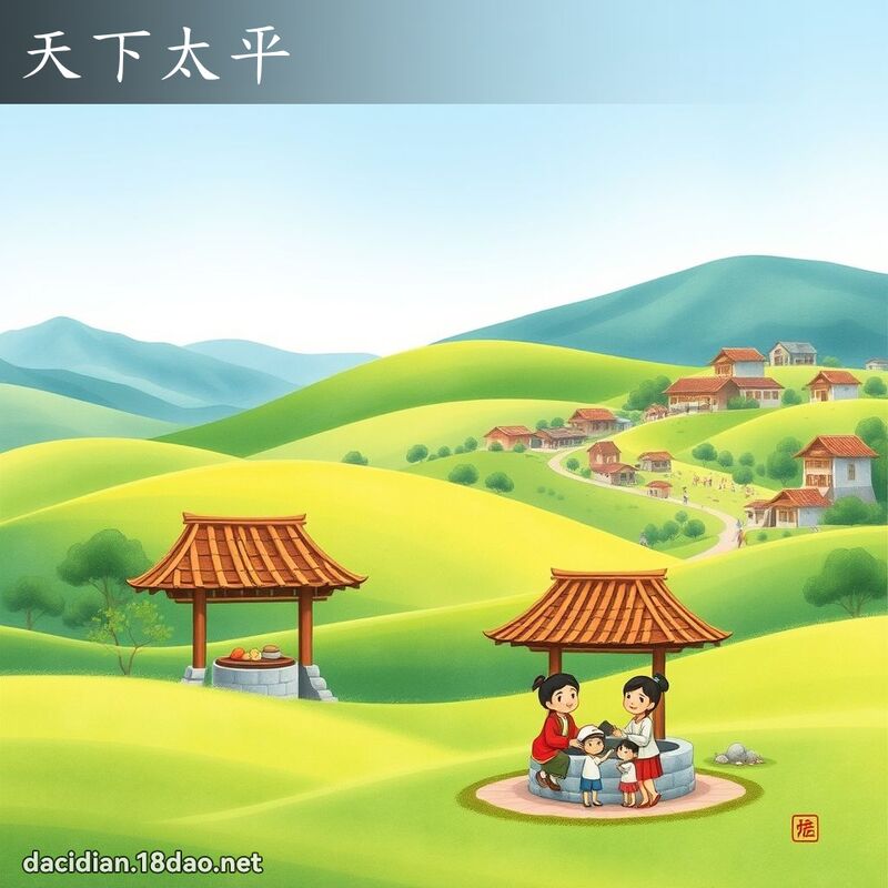 天下太平 - 国语大辞典配图