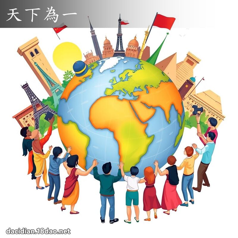 天下為一 - 國語大辭典配圖