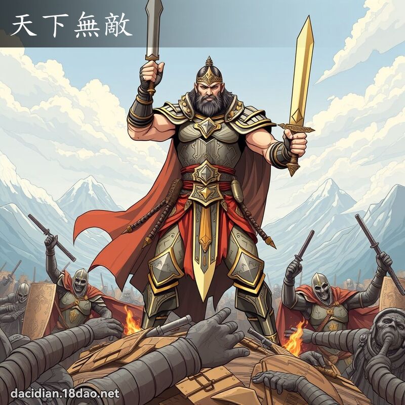 天下無敵 - 國語大辭典配圖