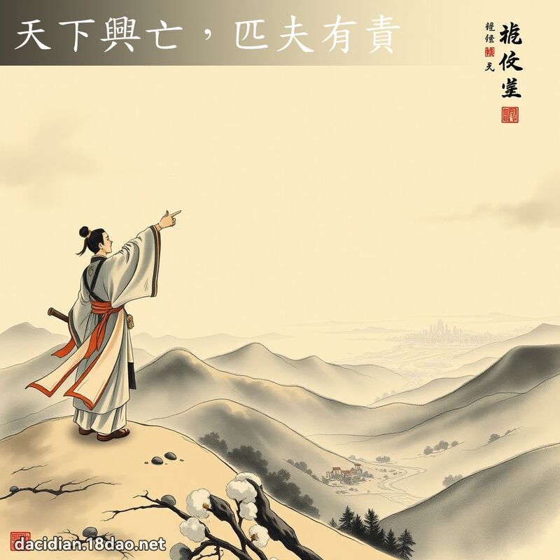 天下兴亡，匹夫有责 - 国语大辞典配图