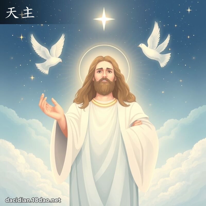 天主 - 国语大辞典配图