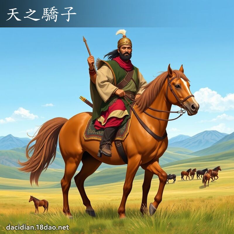 天之骄子 - 国语大辞典配图