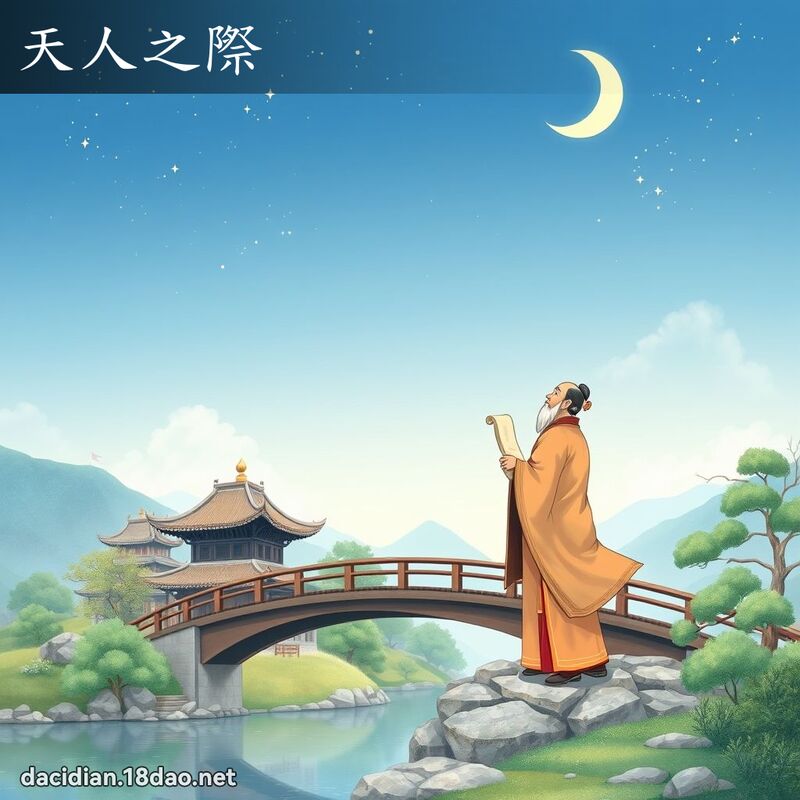 天人之际 - 国语大辞典配图