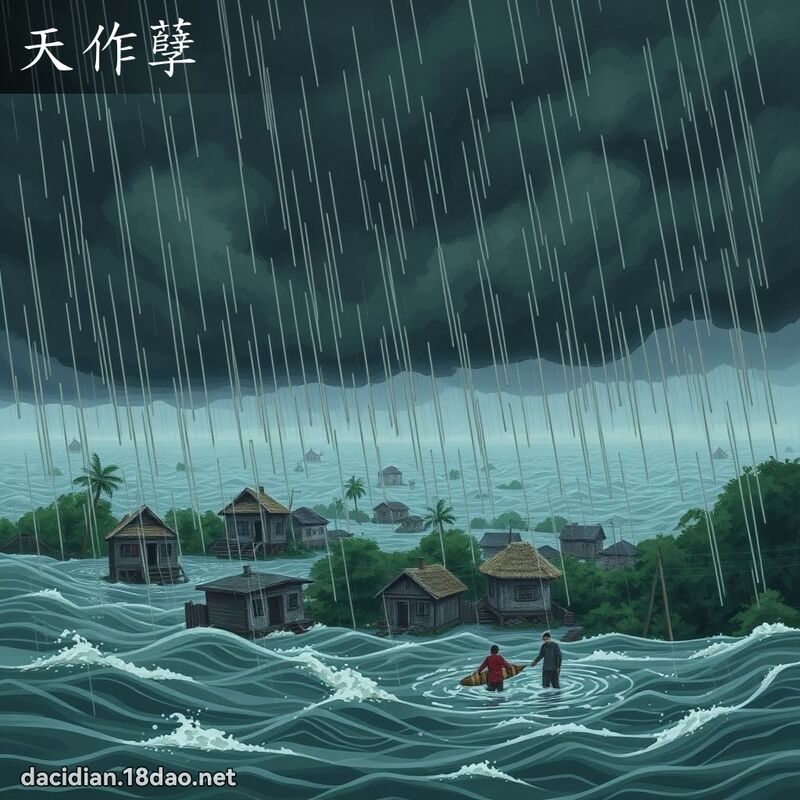 天作孽 - 國語大辭典配圖