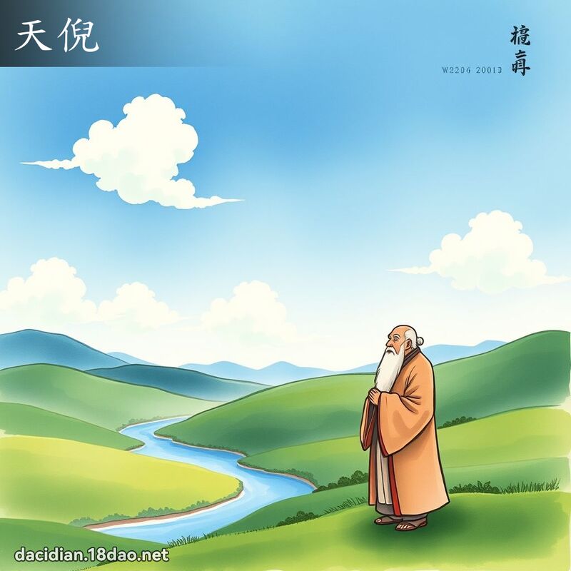 天倪 - 國語大辭典配圖