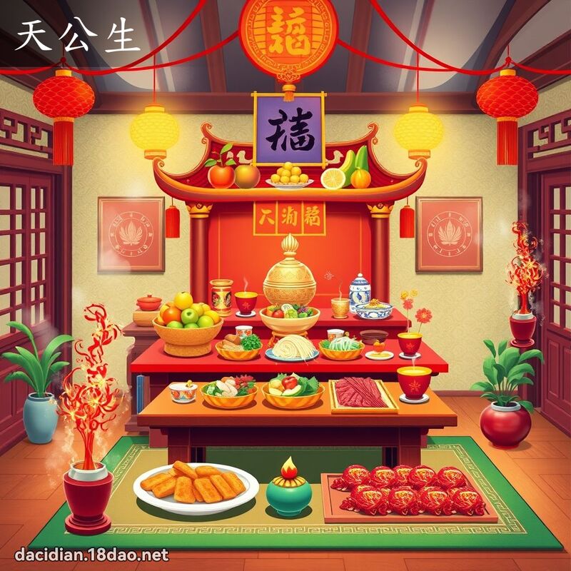 天公生 - 國語大辭典配圖