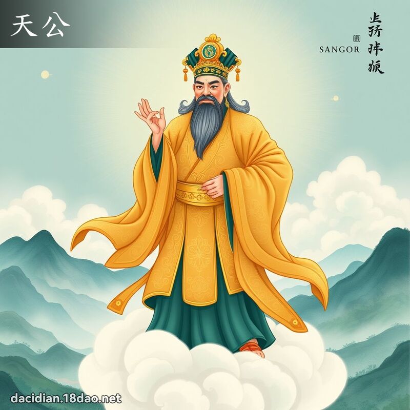 天公 - 國語大辭典配圖